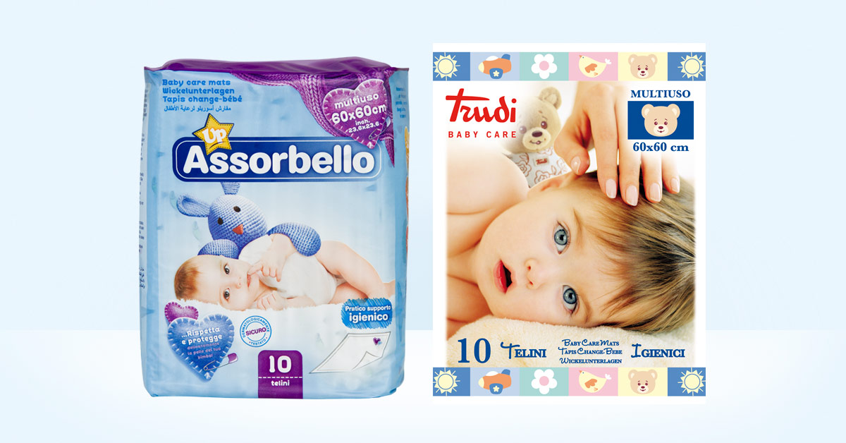 assorbenti per bambini